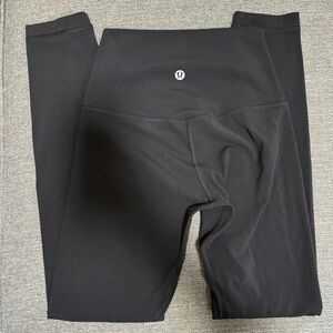 Lululemon align pant 25” in black size 2 EUC